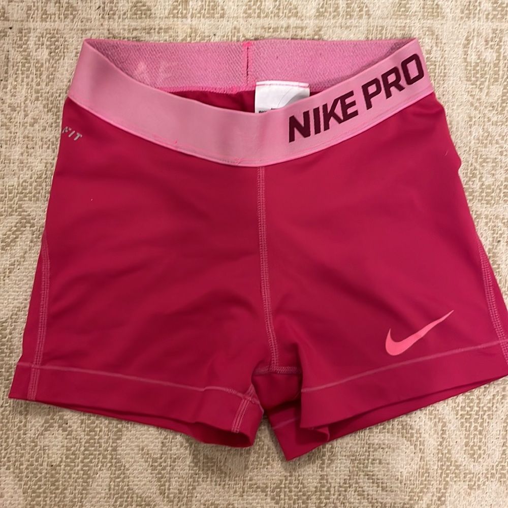NIKE PRO ATHLETIC SHORTS, SIZE XS - Picture 2 of 11